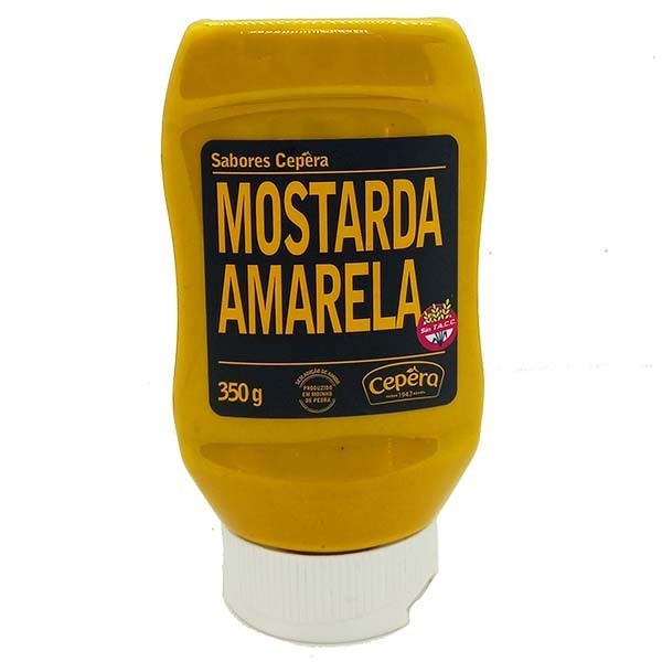 MOSTAZA AMARILLA CEPERA 350 GR.